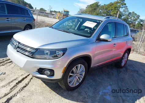 2014 Volkswagen Tiguan Sel from USA, damaged, VIN WVGAV3AX8EW560108